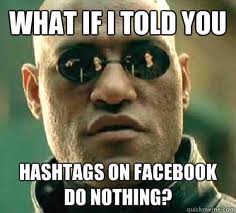 hashtags