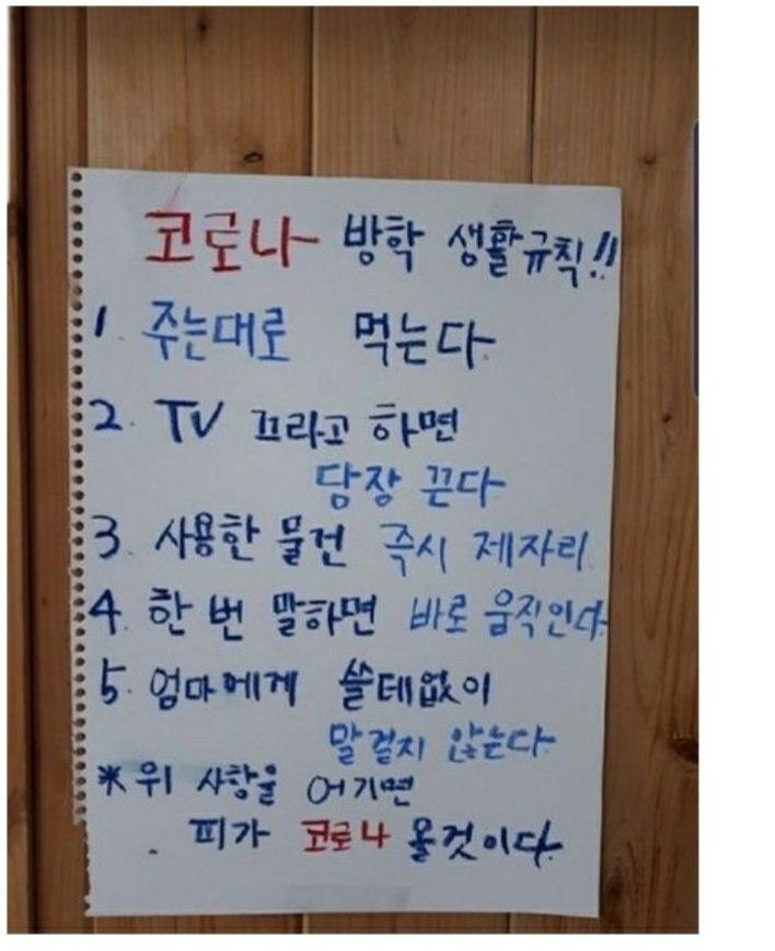 Husregler under corona-krisen