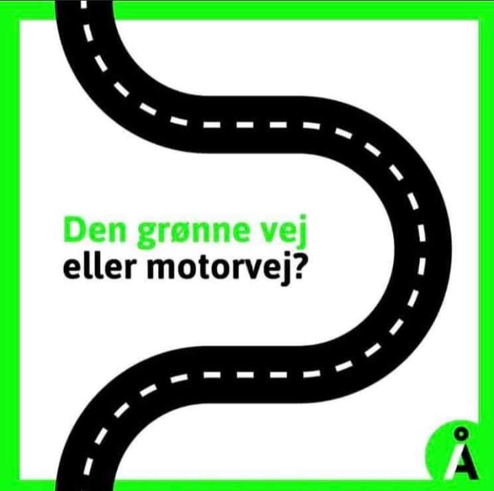 DEN GRØNNE VEJ ELLER MERE&nbsp;MOTORVEJ?