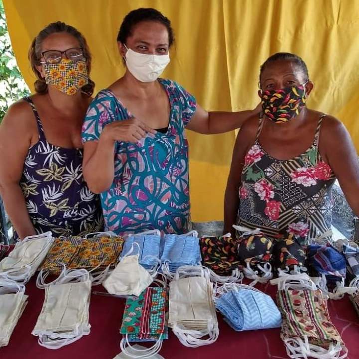 Bæredygtige stofmundbind