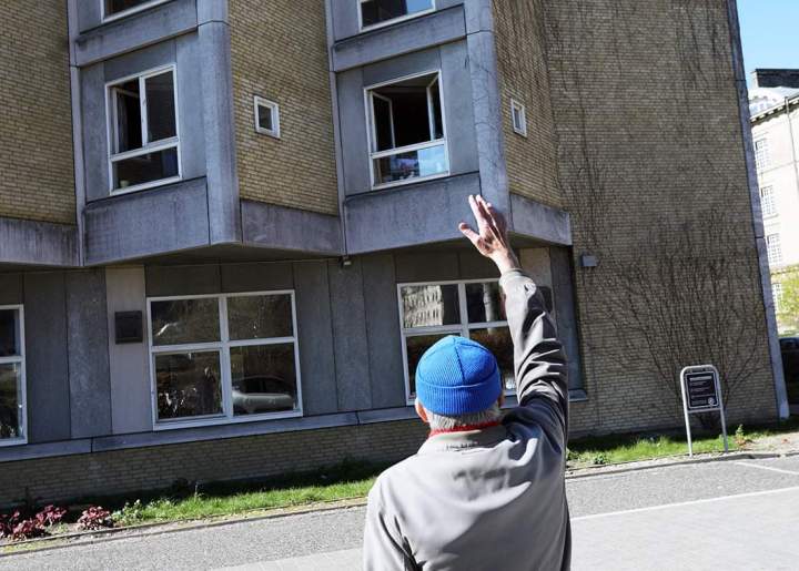 Manden der hver morgen stod og&nbsp;vinkede