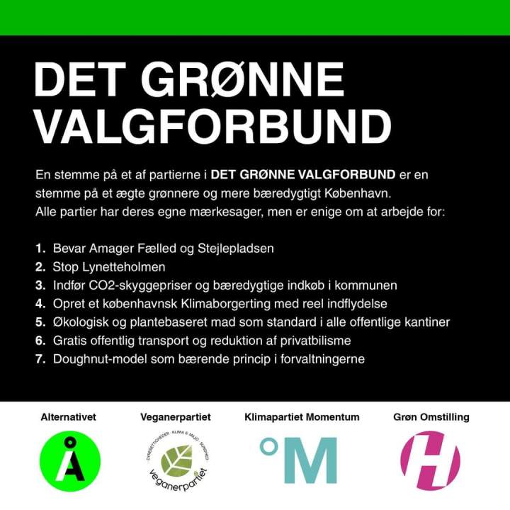 STEM PÅ DET GRØNNE&nbsp;VALGFORBUND